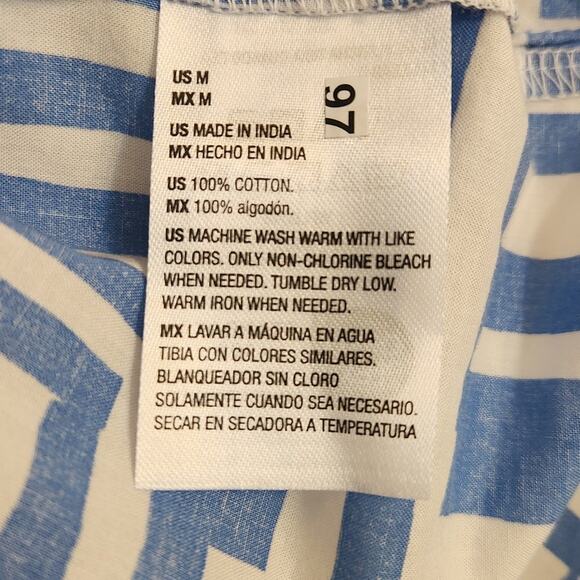 NWT Epic Threads Boy's 100% Cotton Button-Up Short Sleeve Shirt Vacation M - Picture 5 of 6